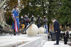 11 November 2020  National Assembly Speaker Ivica Dacic lays wreath on occasion of World War One Armistice Day